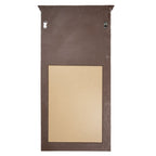 Spiegel 65x120 cm Grijs Hout Grote Spiegel
