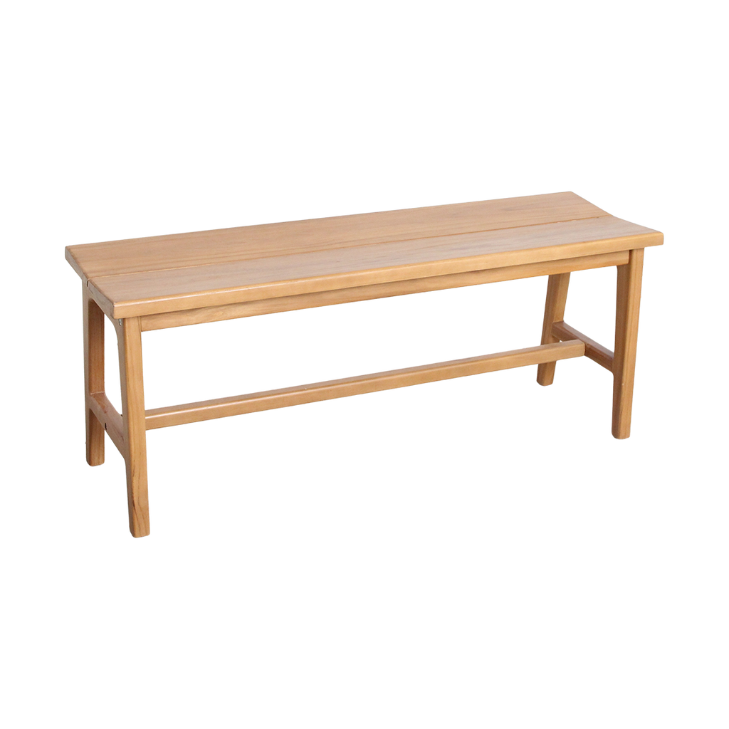 Teakhouten bankje - 120 cm
