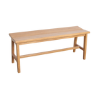 Teakhouten bankje - 120 cm