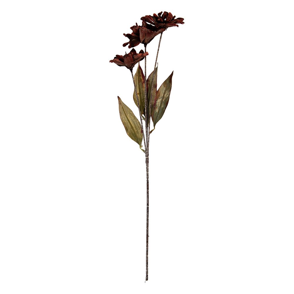 Kunstbloem 8x5x60 cm Bruin Kunststof