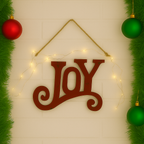 Iron Wall Decoration: Joy