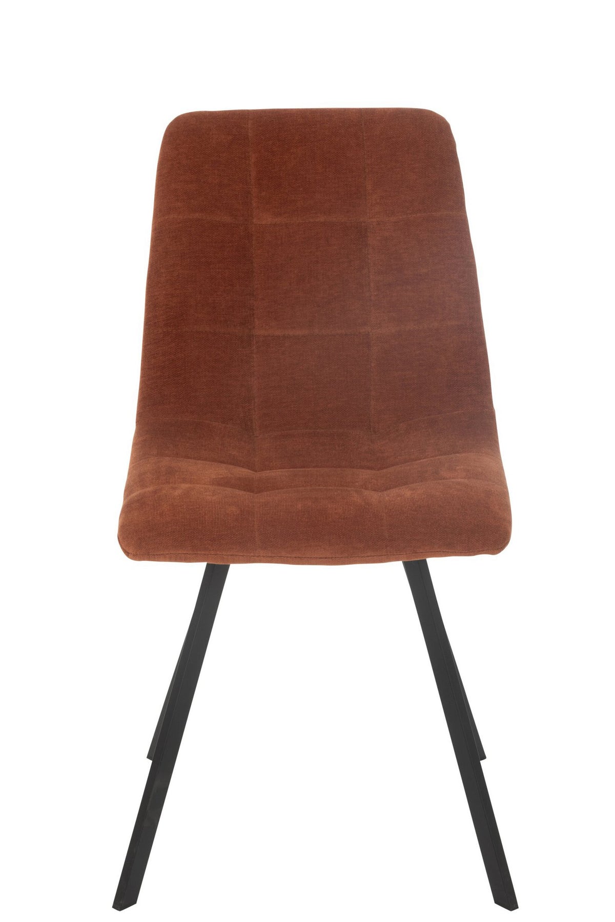 J-Line Eetstoel Clark Metaal/Polyester Roest
