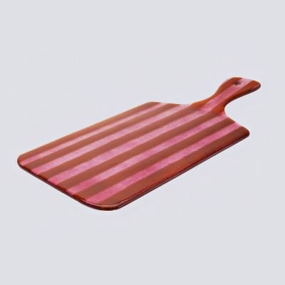 Artisano schotel Hand Large 45x23 Magenta & Pink Stripes