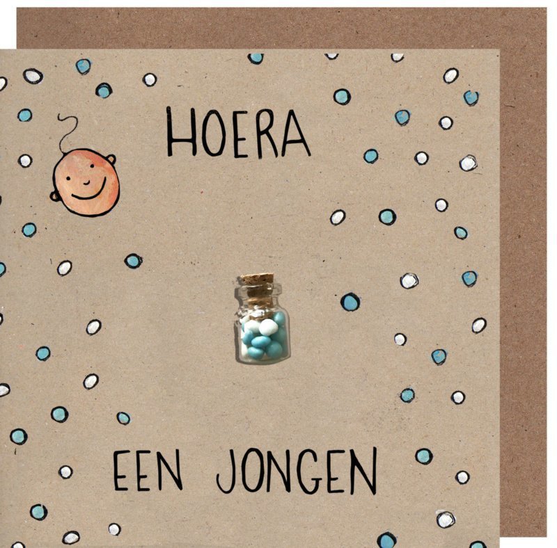 N22 hoera een jongen kraft