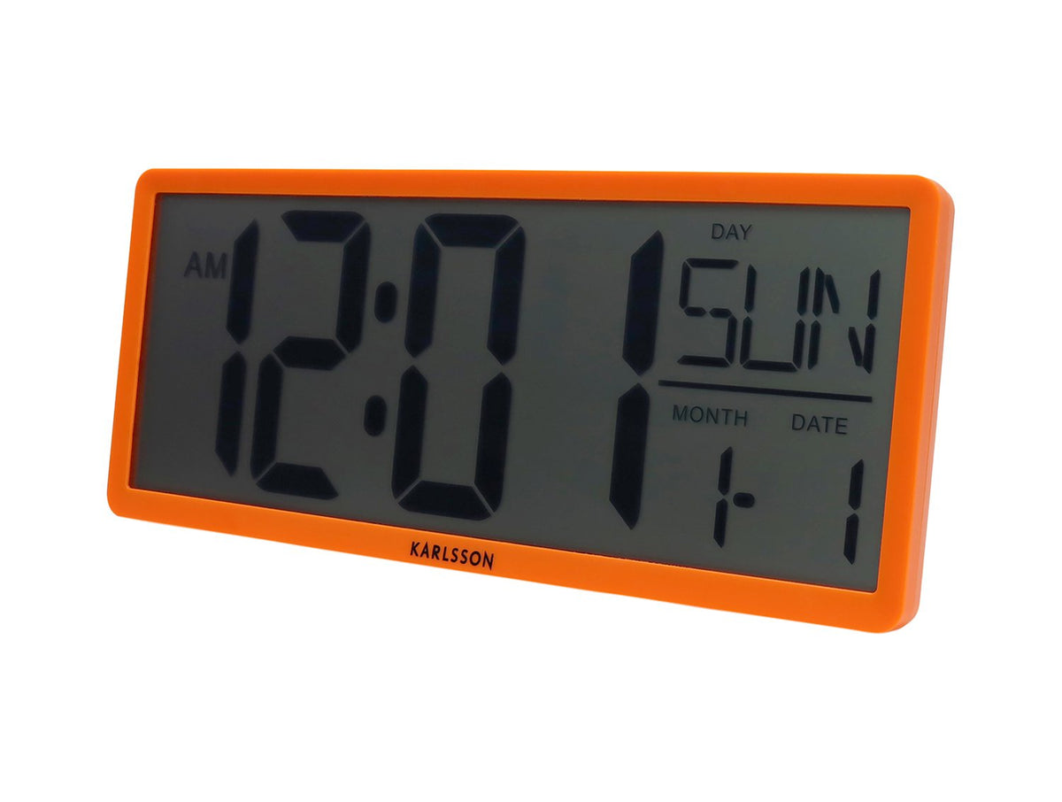 Wand-/tafelklok Retro LCD