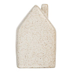 Decoratie Huis met LED 6x5x10 cm Beige Keramiek