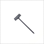 Prijspen - zwart -30 cm - 25 stuks