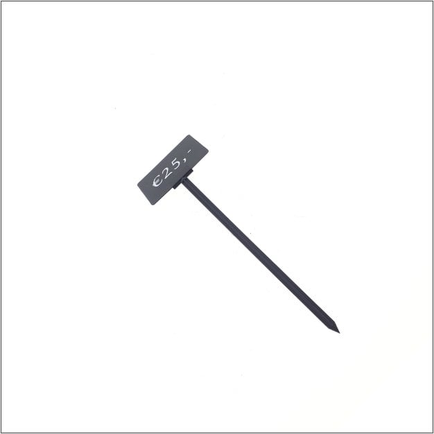 Prijspen - zwart -30 cm - 25 stuks