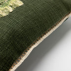 Fernando | Kussen | 40x60 cm bieslook | Groen | Hoii | Met luxe binnenkussen