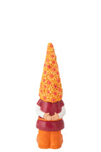 J-Line decoratie Kabouter Bloemenhoed - polyresin - mix - M