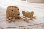 J-Line mand Beer - kunststof - naturel