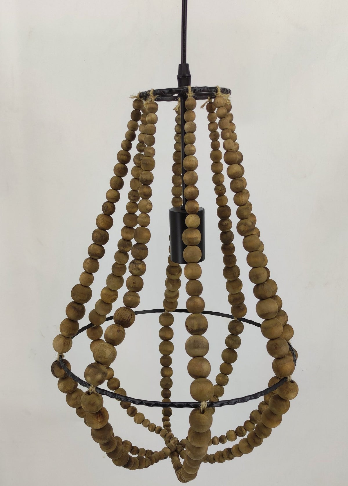 Wooden hanglamp natural