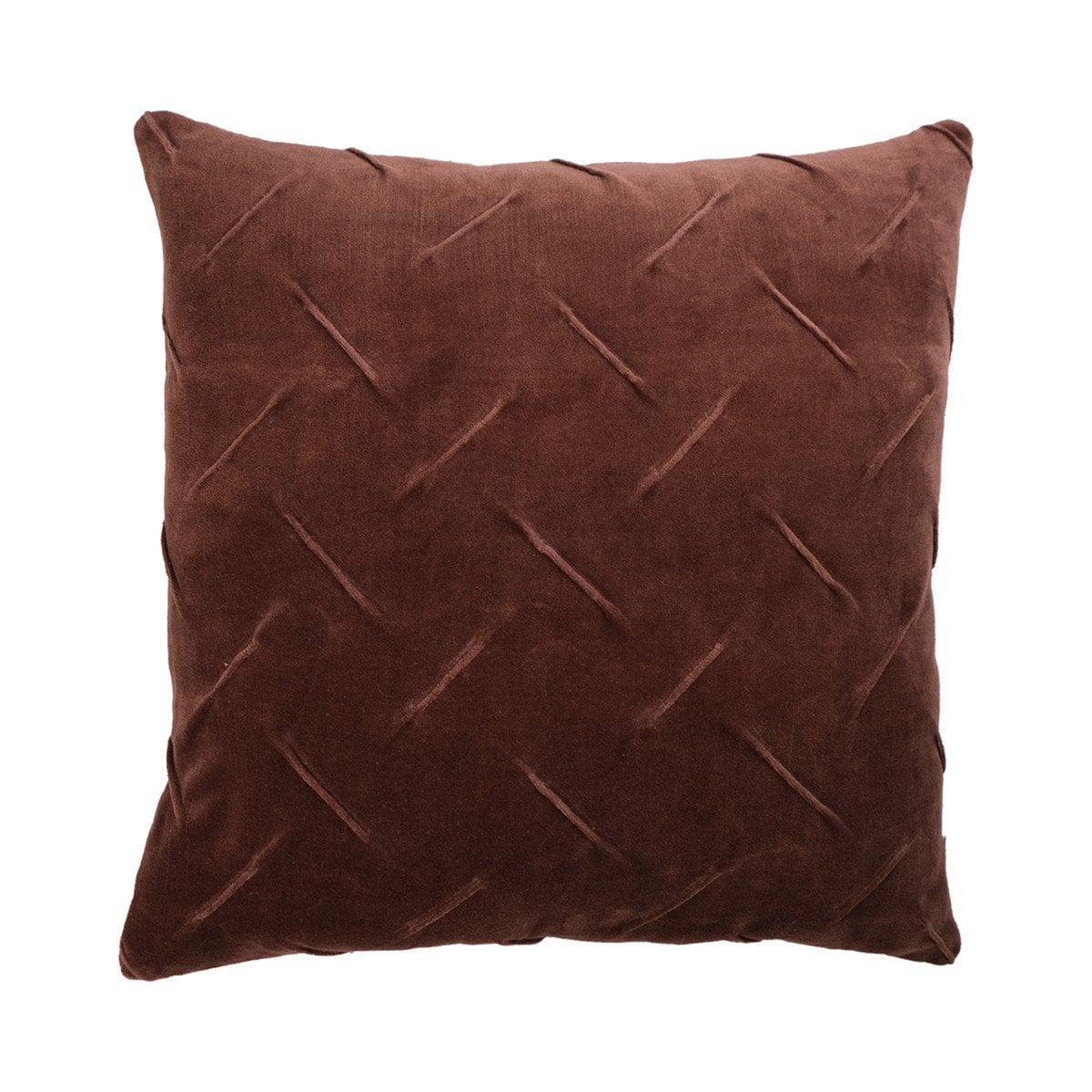 Maha kussen bruin 45x45cm