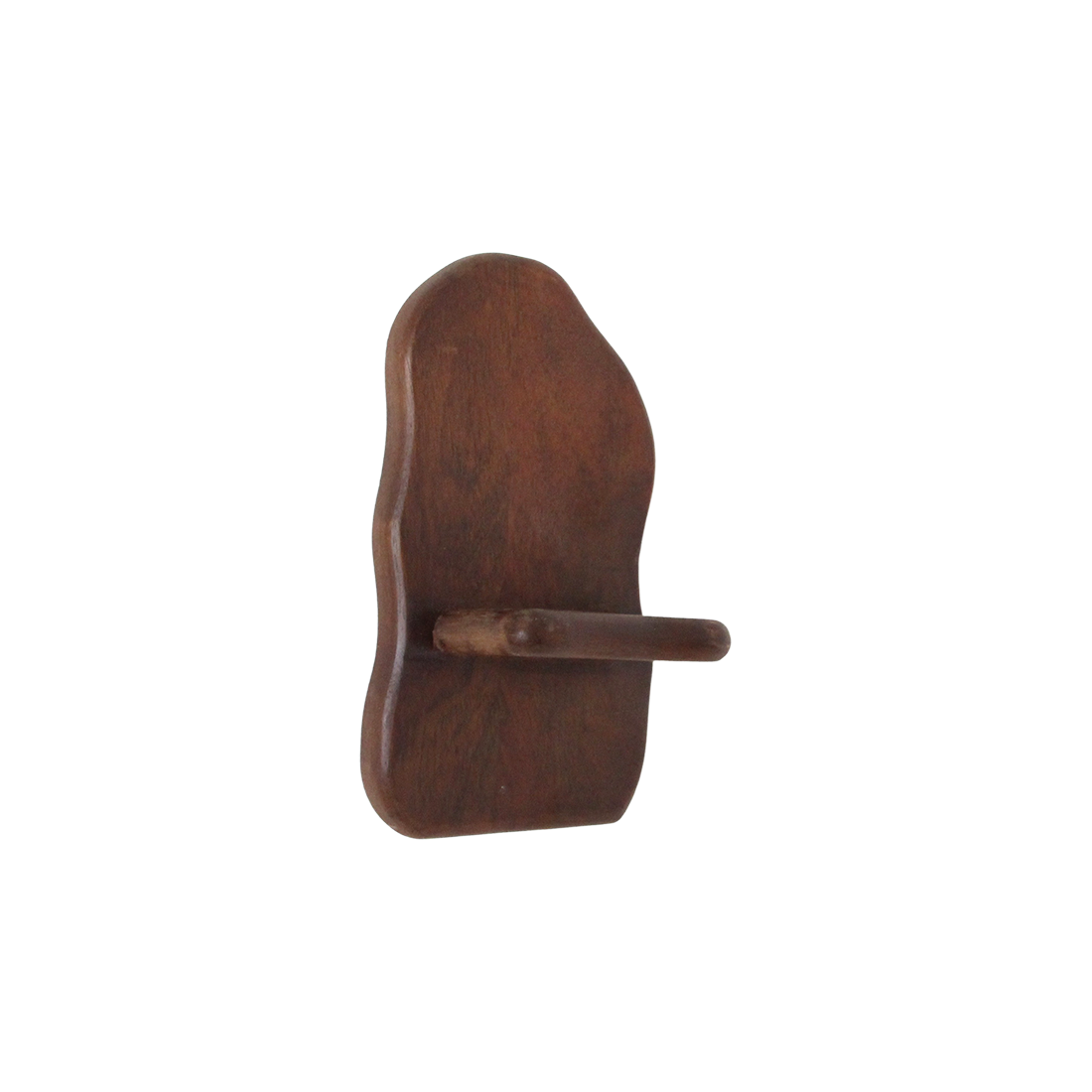 Bullnose mangohouten wandplank - 15x10x26 cm