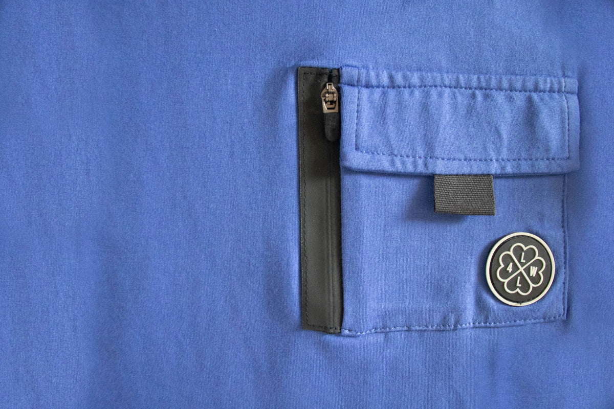 LewyLou NO4 Longsleeve felblauw
