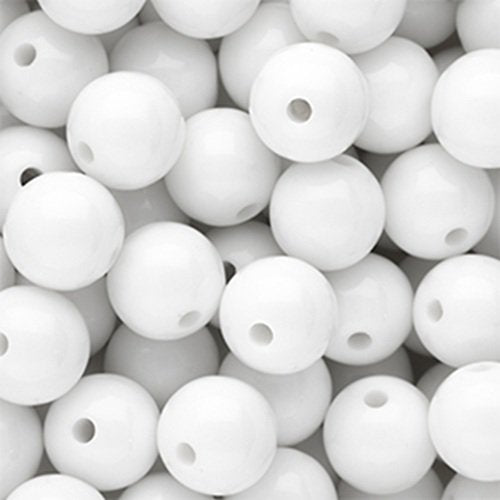 Zomerse acryl ketting extra lang (105cm)