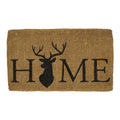Kokosmat handgeweven hertenkop home 75cm