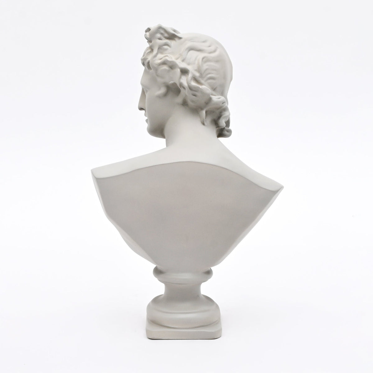 Klassieke witte Griekse godin buste sculptuur – luxe marmeren look standbeeld voor huisdecoratie, tafeldecoratie en kantoorstyling
