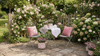 Bloempot Beige Keramiek Bloemen