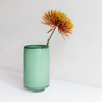 Vaas 12xH21,5cm pistachegroen Milo