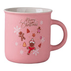 Mok Set van 4 380 ML Wit Porselein