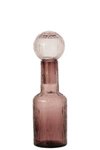 J-Line Fles - glas - bordeaux - small