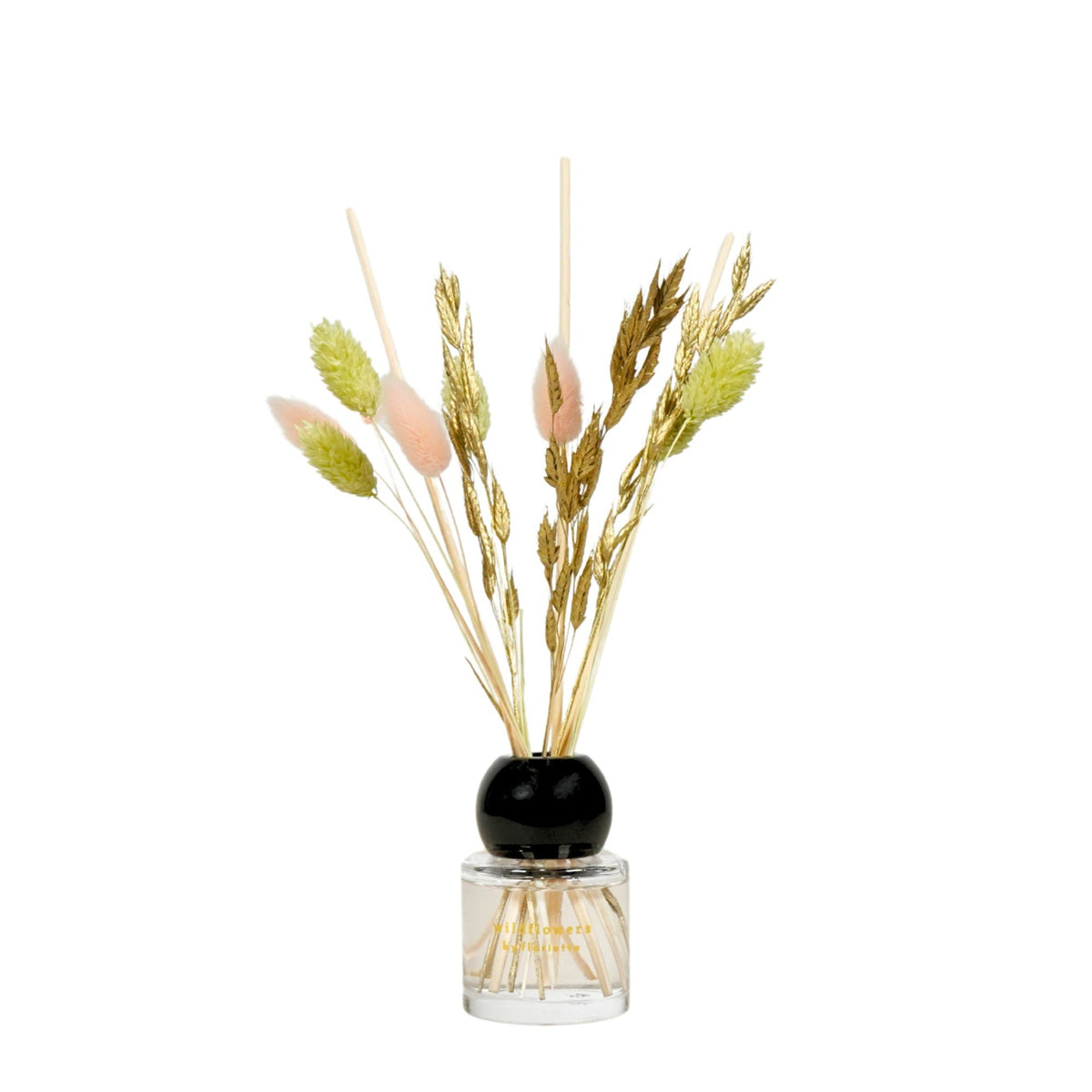 Rietverspreider met gedroogde bloemen 50ML - Bergamotbloesem