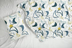 Lakenset voor tweepersoonsbed - 100% puur katoen 144TC - 88x90 inch met 2 kussenslopen