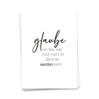Geloof in wat nog niet is, zodat het kan zijn - ansichtkaart 10 set
