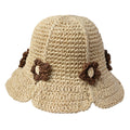 Hoed Kind 52 cm Beige Papierstro