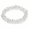 Dames split armband (M), Bergkristal