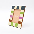 Geruite harsfotolijst 4x6 inch modern glanzend decor