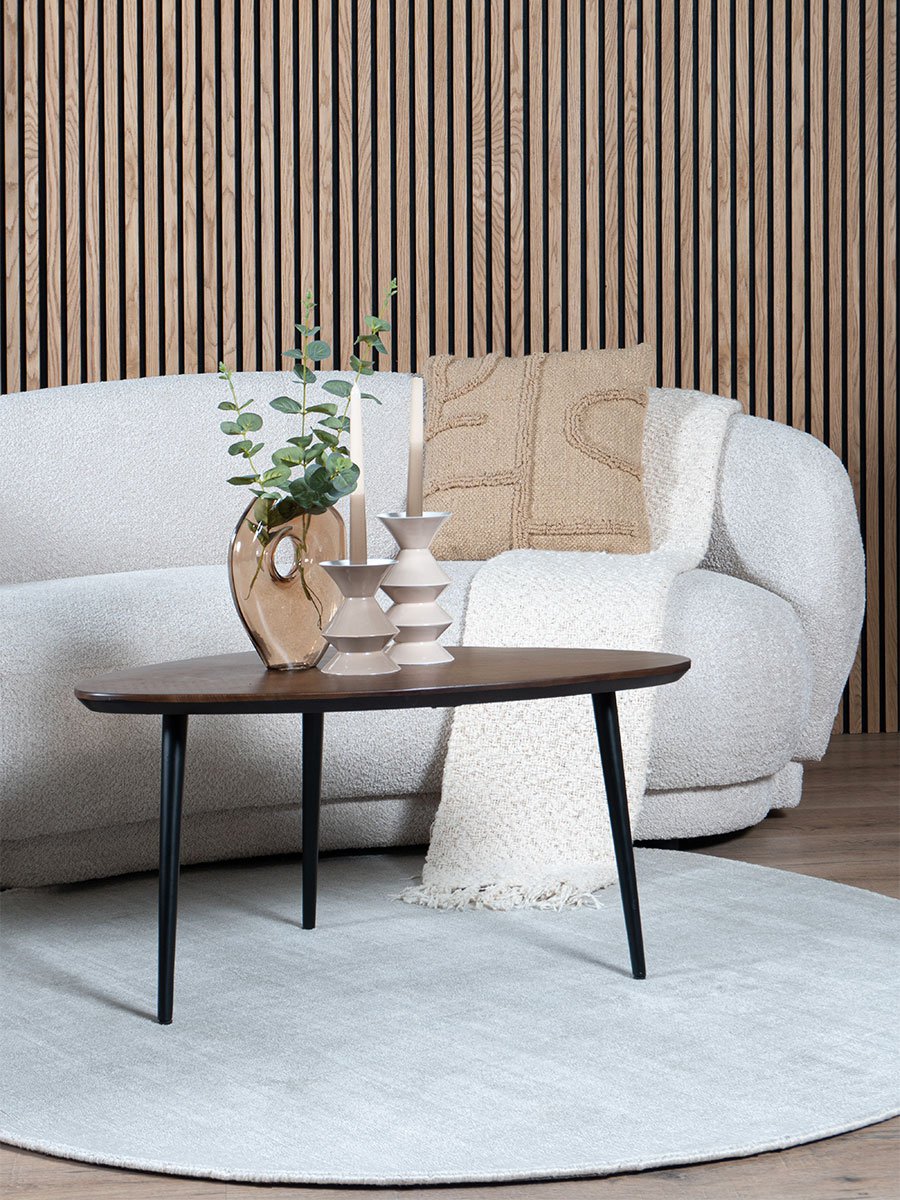 Vloerkleed Cos Ivory - Rond ø200 cm