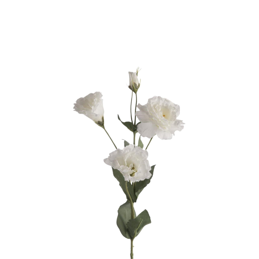Lysianthus Kunst L68cm Wit