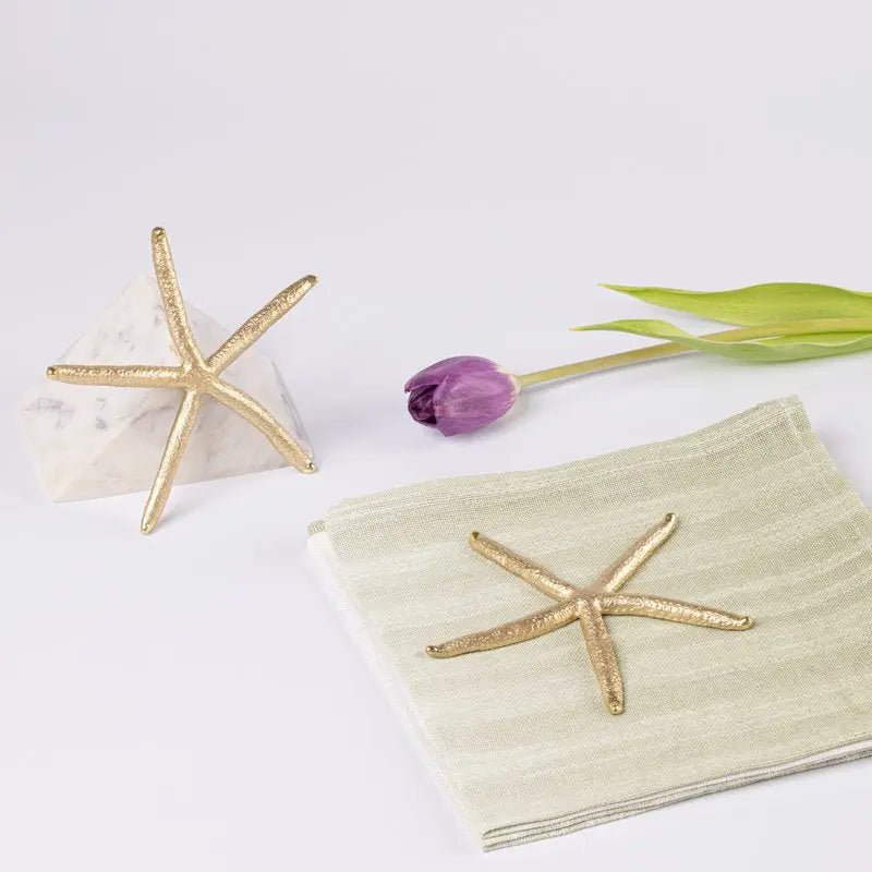 Decoratieve koperen zeester