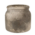 Bloempot Ø 17x16 cm Grijs Beige Terracotta