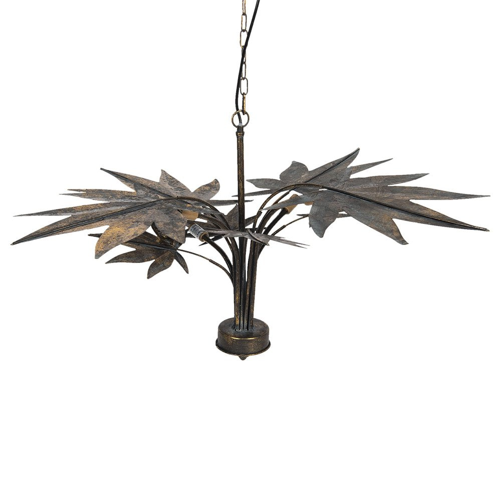Hanglamp 86x86x49 cm Koperkleurig Metaal Hanglamp Eettafel