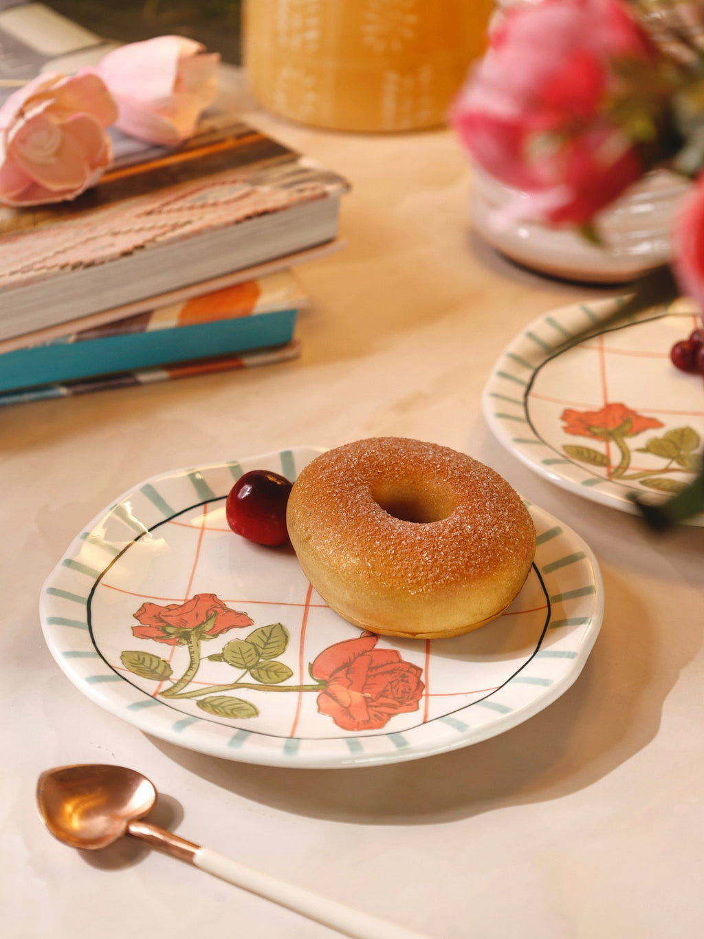 Tea Garden Handgeschilderd Keramisch Snackbord 16 cm