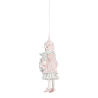 Kersthanger Kind 11 cm Rood Zwart Kunststof