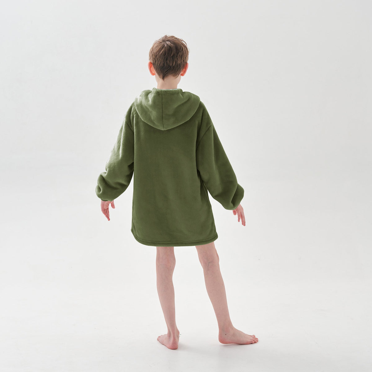 Textino Junior - Oversized hoodie 50x70 cm - Kinderen - Groen