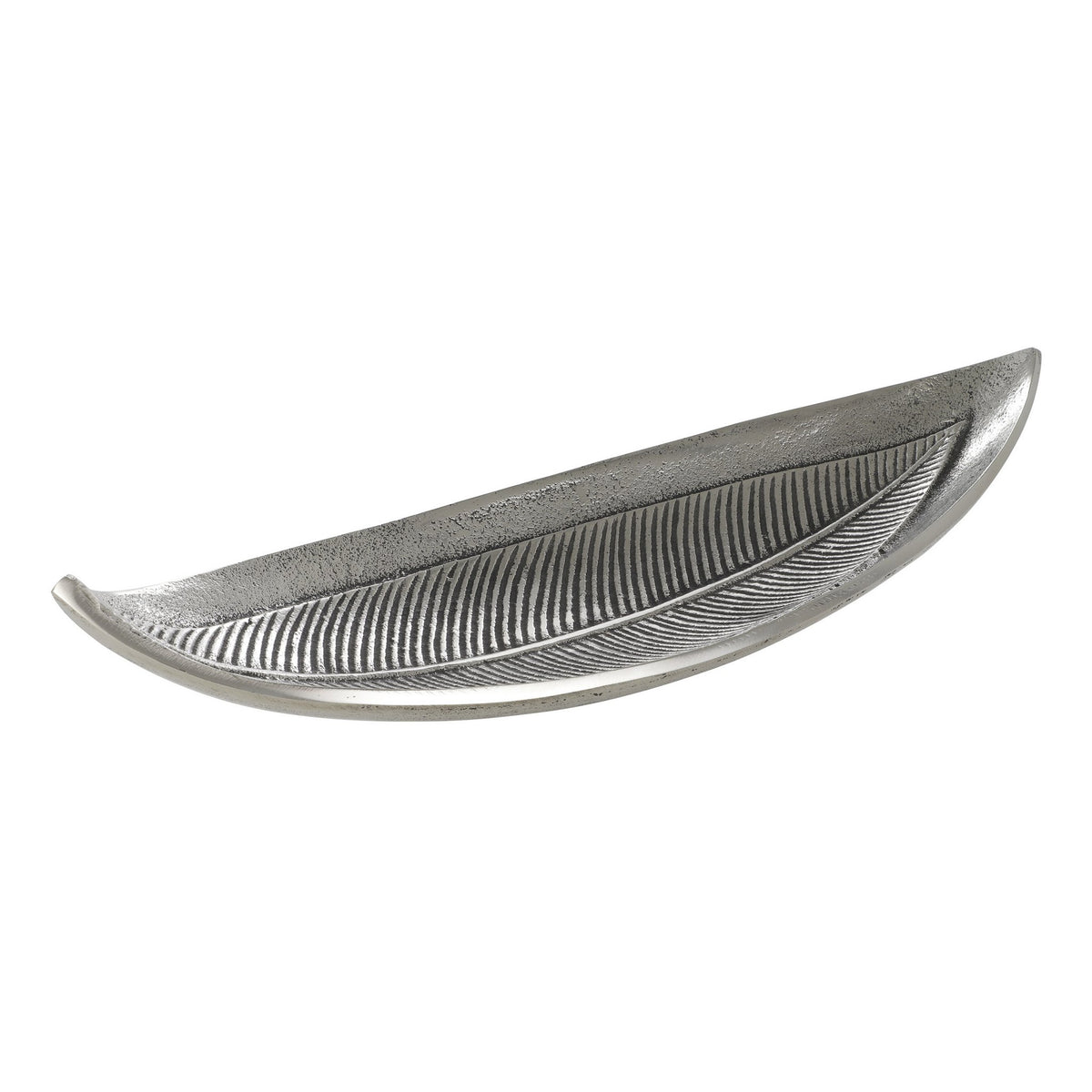 Schaal Forleyet Nikkel 38,5x14x8cm
