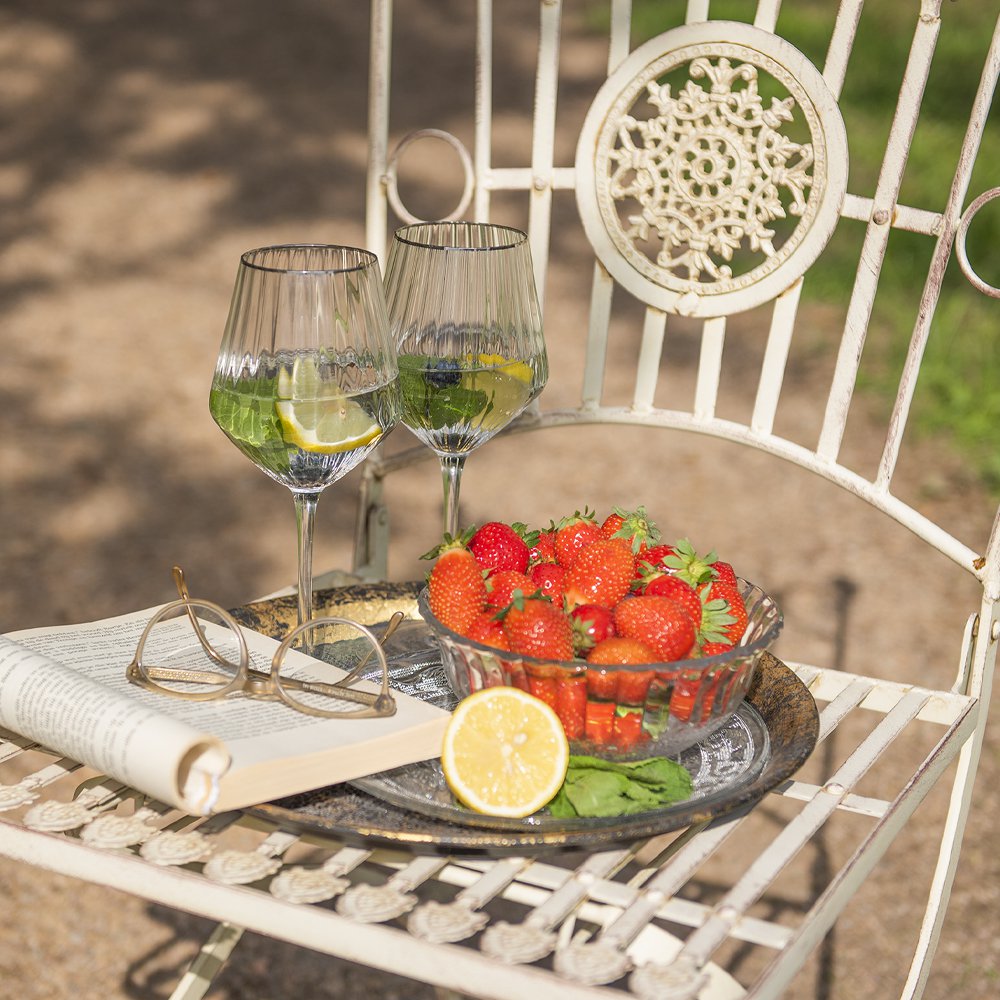 Dinerbord Ø 23 cm Glas Eetbord