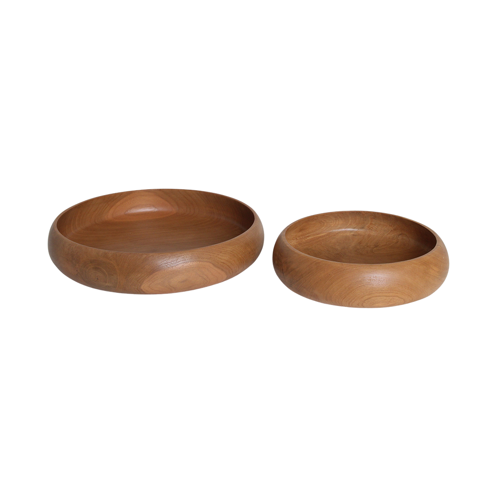 Sera teakhouten schaal Ø 37 cm