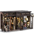 Cutebee, 3D DIY Huisje, Magic Coffee Shop, F041-B, 28,6x13,5x14,5cm