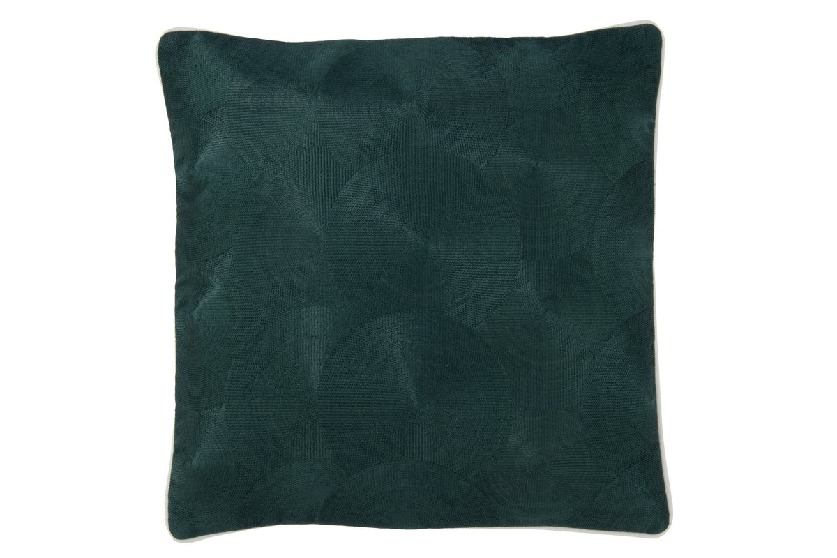 J-Line kussen Palermo - textiel - groen