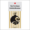 Cadeau kaartjes – Fijne Feestdagen – gold- 5cm x 10cm – 20 st