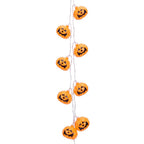 Decoratie Kerstslinger Oranje Kunststof