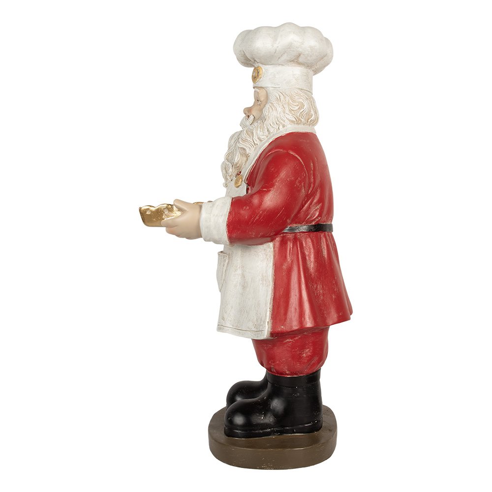 Kerstdecoratie Kerstman 40x39x81 cm Rood Kunststof