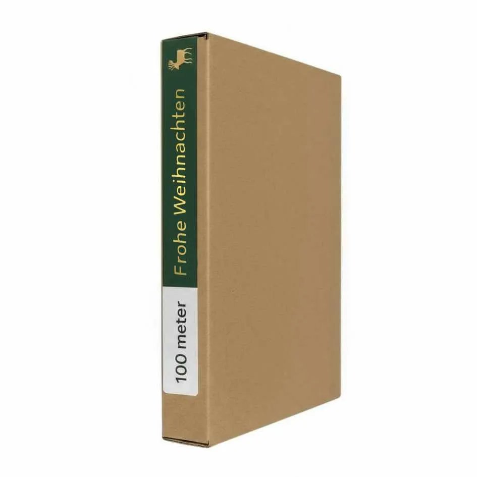 Satijn lint – Frohe Weihnachten – Groen - 15mm x 100m