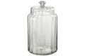J-Line Voorraadpot Elia Glas Transparant Large